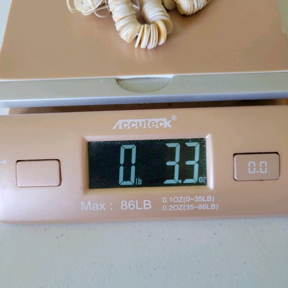 Genuine Natural Heishi Beads Strand Jewelry Making Coastal Hawaiian Tropical - Picture 4 of 4